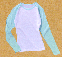 LADIES Raglan Long Sleeve T-SHIRT（demimoon）