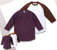 6.2oz. RAGLAN 3/4 SLEEVE T-SHIRT（UNITED ATHLE）