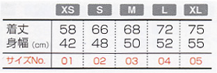 4.7oz. T-SHIRTサイズ